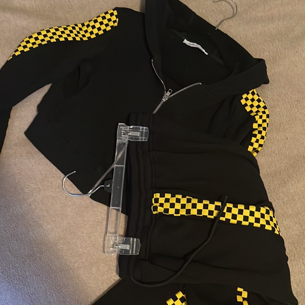 DANIELLE GUIZIO RACER TRACKSUIT-YELLOW - Picture 4 of 4
